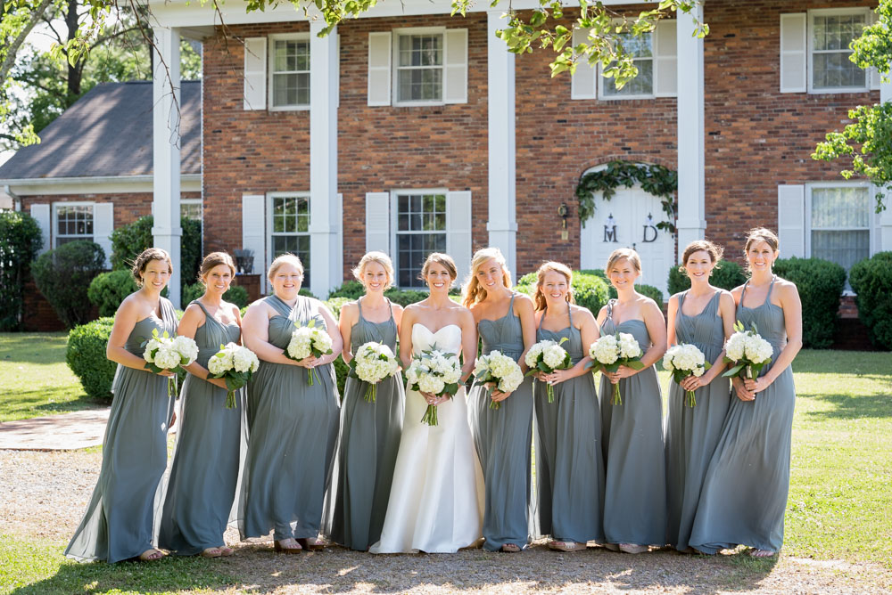 tuscaloosa alabama wedding photographer bridesmaids