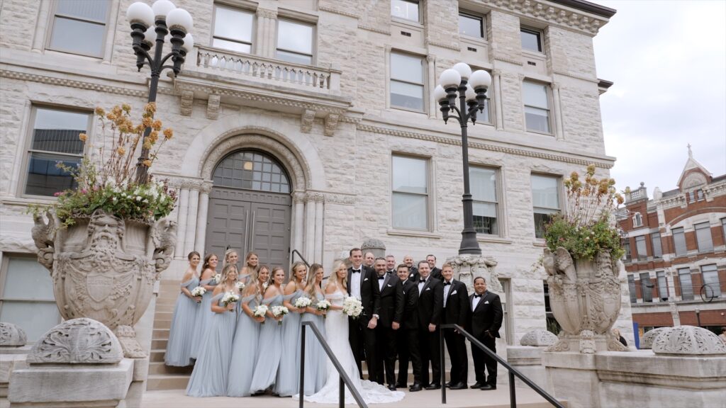 Professional wedding videographer in Lexington KY capturing memories