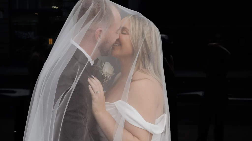 wedding couple portraits hotel covington