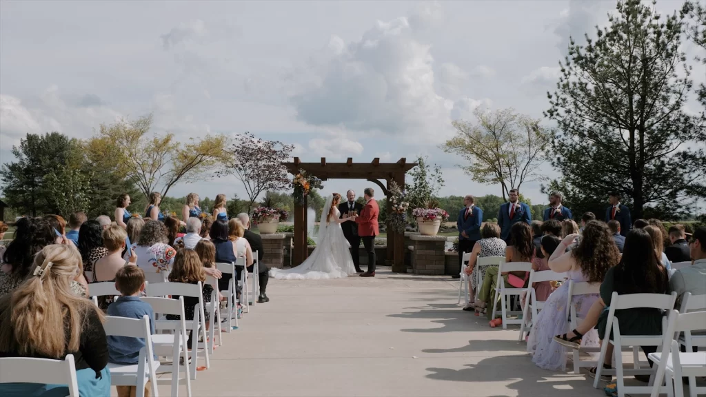 wedding ceremony ohio videographer