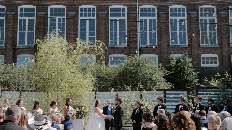louisville outdoor wedding ceremony